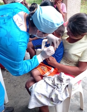 Garantizan esquema de vacunación a los niños de los resguardos indígenas en Casanare