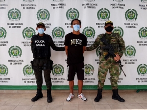 Capturado alias &quot;El Veneco&quot; quien utilizaba a su pareja sentimental para extorsionar a comerciantes de Villanueva