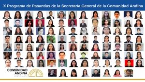 112 jóvenes profesionales de la Comunidad Andina participan en programa de pasantías ‘PractiCAN’
