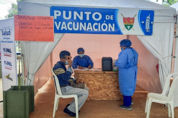 Jornadas de salud realizadas en 10 veredas de Yopal vienen siendo apoyadas por Ecopetrol