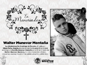 Lamentable accidente cobró la vida de una persona en zona rural de Recetor