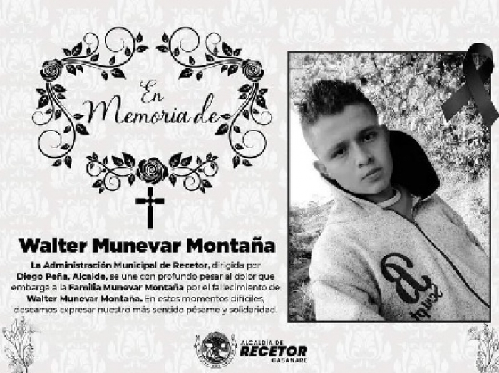 Lamentable accidente cobró la vida de una persona en zona rural de Recetor