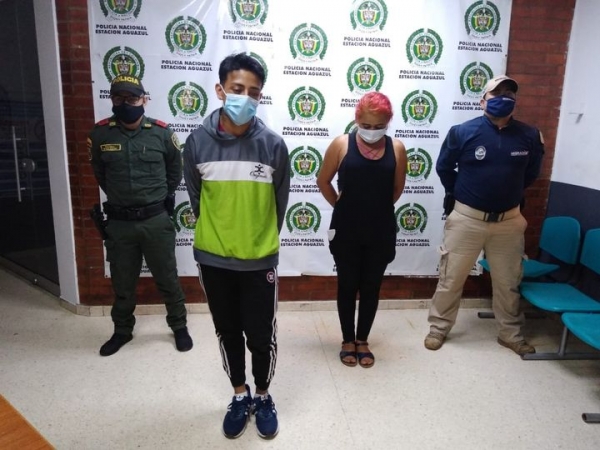 Venezolanos que pretendían hurtar una motocicleta en Aguazul fueron capturados y deportados por las autoridades