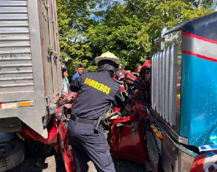 Choque múltiple en la carretera Yopal – Paz de Ariporo: Seis vehículos involucrados en el siniestro vial