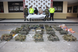 Dos capturados y un niño recuperado de las filas de grupo delincuencial en Arauca