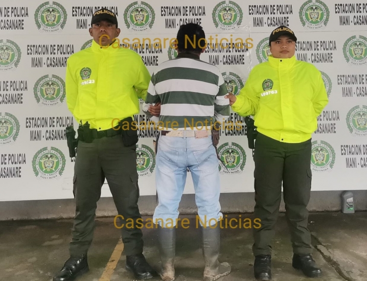 Capturado por el delito de abigeato en zona rural de Maní