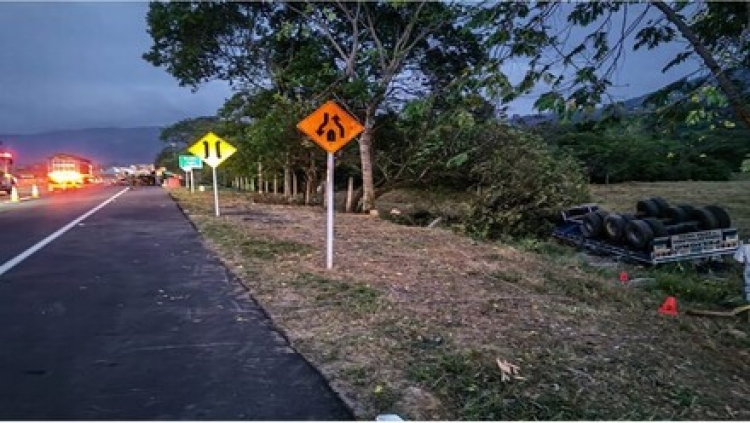 Accidente en vía Yopal - Aguazul dejó dos personas muertas