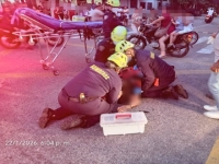 Organismos de socorro reportaron accidente de tránsito en el centro de Aguazul