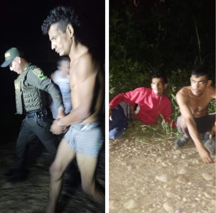Capturados por robar en una vivienda de la vereda Sevilla del municipio de Aguazul