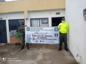 Extinción de dominio a seis viviendas en Yopal, Casanare