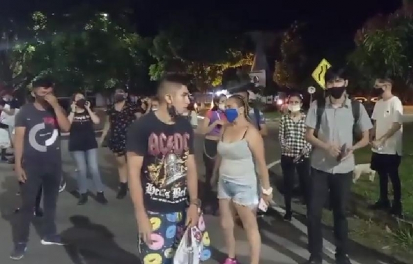 En total calma se adelantó manifestación pacífica en Yopal