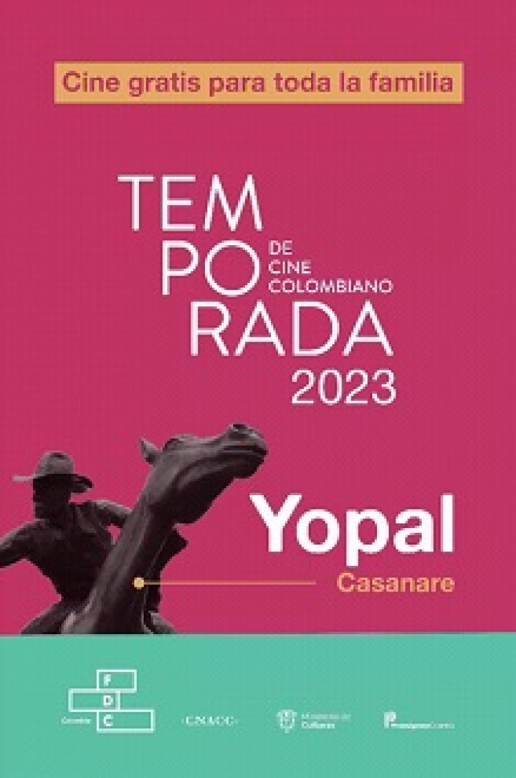 Temporada de cine colombiano en Yopal con entrada libre