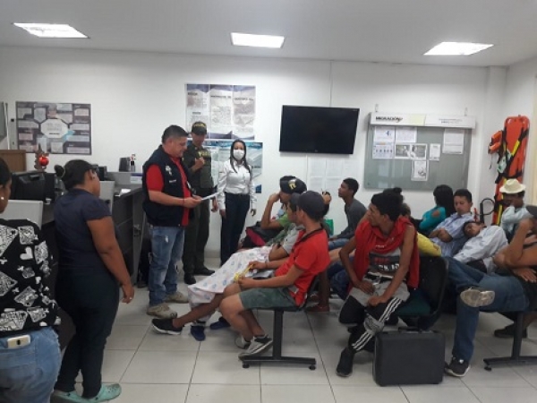 Desde Yopal 32 venezolanos retornaron a su país
