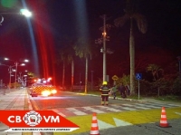 Bomberos de Monterrey atendieron conato de incendio en una red eléctrica