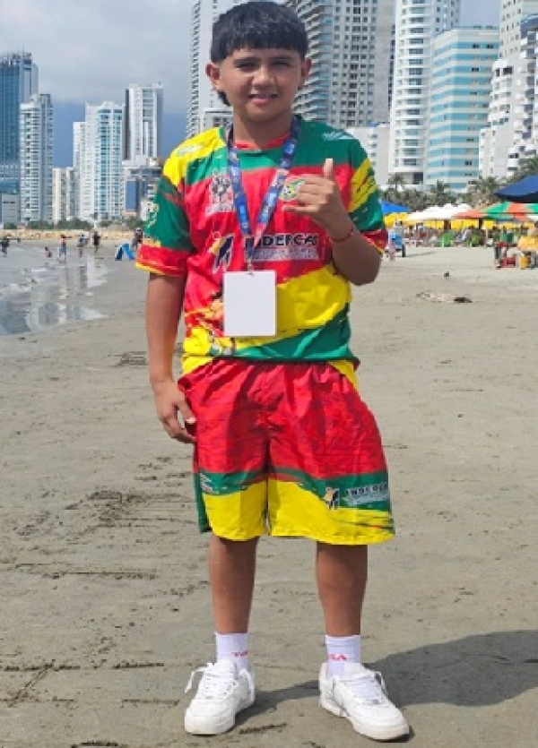 Casanareño representará a Colombia en el mundial sub 13 de fútbol de salón