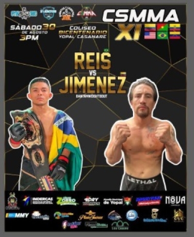 XI Campeonato Internacional de Artes Marciales Mixtas reunirá a delegaciones de cinco países en Yopal