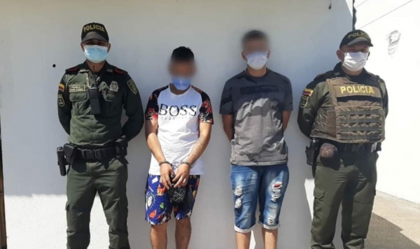 Capturados dos sujetos que hirieron a un hombre para robarlo en Yopal