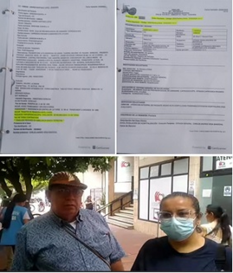 Desacuerdos en la interpretación en una remisión tiene en vilo la salud de un paciente de Capresoca