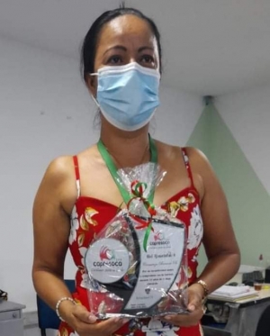 Capresoca hace un reconocimiento a Carmenza Barrera por toda una vida de servicio