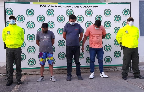 Cayeron tres presuntos ladrones de motos en Yopal