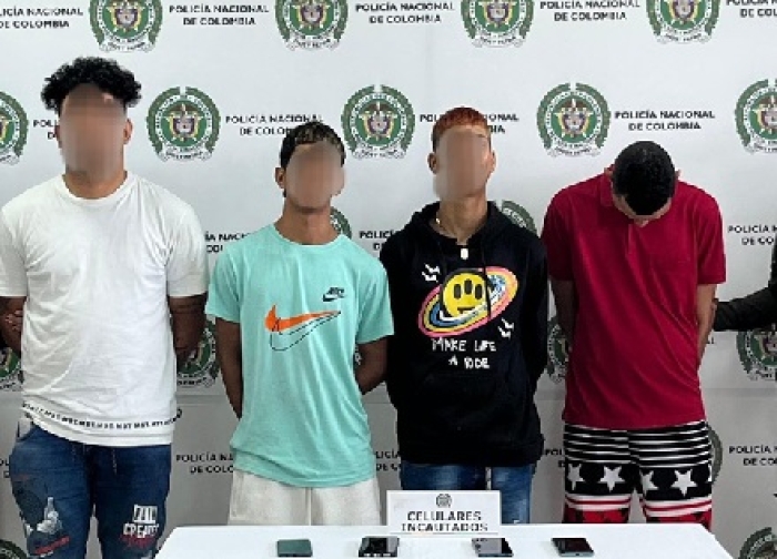 Autoridades capturan cuatro personas señaladas de cometer varios homicidios en Yopal