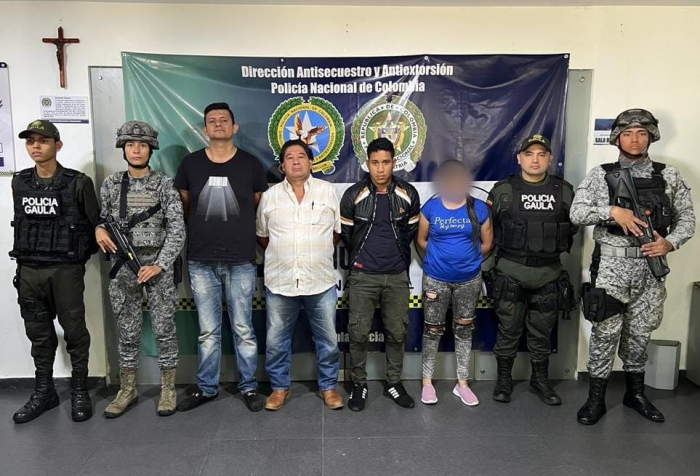Capturados presuntos extorsionistas de las disidencias de las Farc
