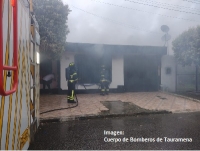 Investigan causas de incendio estructural que afectó una vivienda en Tauramena