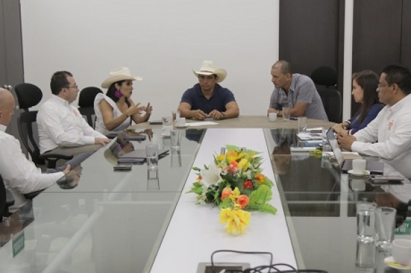 Directores del INVIMA y del SENA se reunieron con el gobernador de Casanare