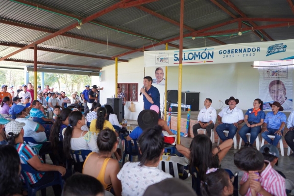 Exitosa avanzada de Salomón Sanabria el fin de semana, ratifica el contundente ascenso de su campaña