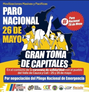 Nuevas manifestaciones hoy en Yopal en el marco del Paro Nacional