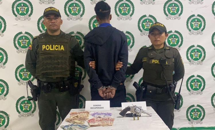 Capturado venezolano que atracó en un Efecty de Yopal