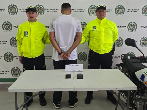 Detenido ‘Jimmy Lágrimas’ señado por las autoridades de hurto bajo la modalidad de ‘raponazo’