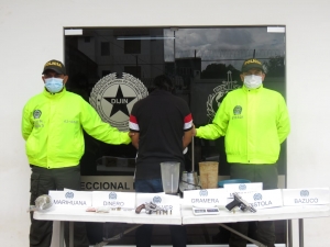Capturado con dos armas, marihuana y bazuco en Paz de Ariporo