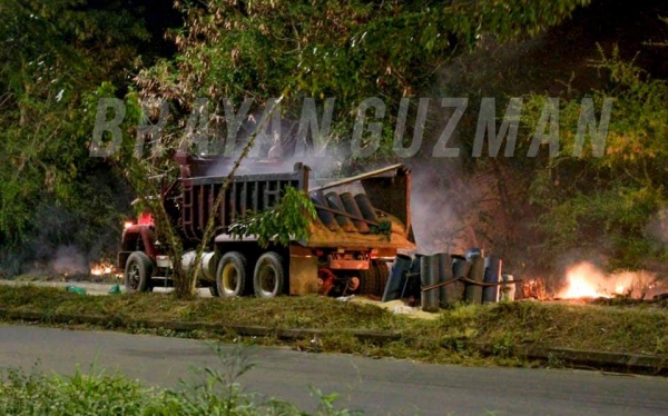 Atentado con cilindros bomba por parte del ELN a base de la Fuerza Aérea en Yopal