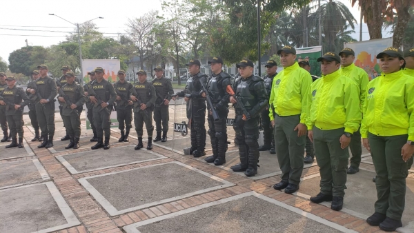 Policía de Casanare presentó su Plan Semana Santa 2019