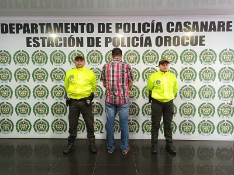 Capturado individuo con tres anotaciones en el SPAO por el delito de acceso carnal abusivo con menor de 14 años