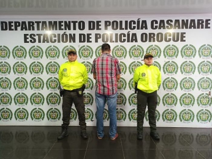 Capturado individuo con tres anotaciones en el SPAO por el delito de acceso carnal abusivo con menor de 14 años