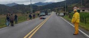 Accidente de tránsito en la vía del Cusiana deja una mujer muerta y un herido