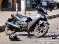 Agente de tránsito se vio involucrado en siniestro vial