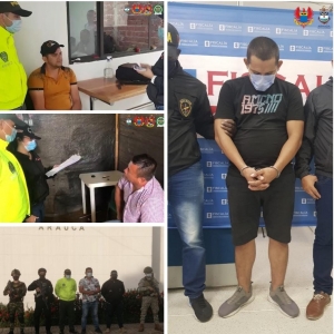 Cárcel para presuntos integrantes de la red de apoyo del ELN en Arauca