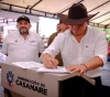 Quedó firmada el acta de compromiso para la solución definitiva de Torres del Silencio