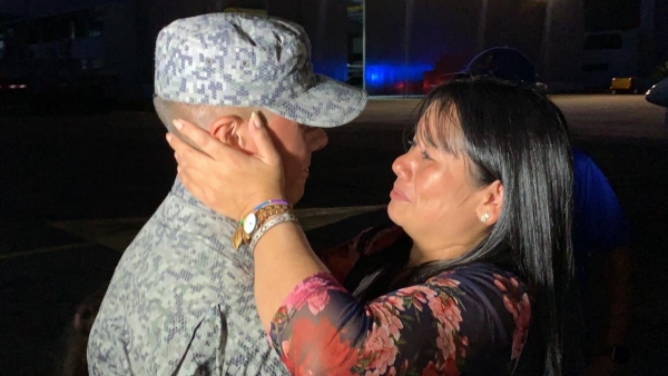 El regalo de fin de año por parte de la Fuerza Aérea Casanare a sus soldados