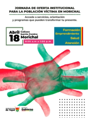 Jornada de atención a víctimas en el corregimiento de Morichal