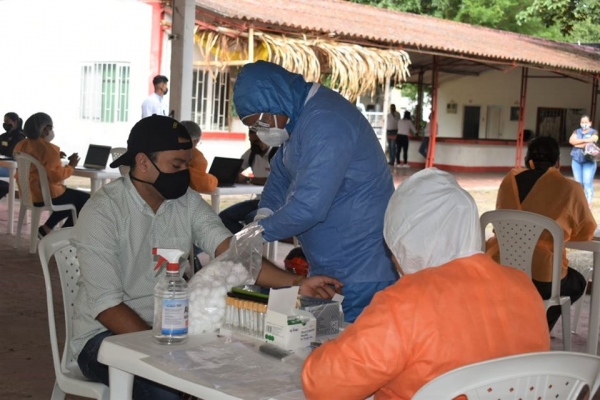512 pruebas rápidas para Covid-19 se han aplicado a población en riesgo en Yopal