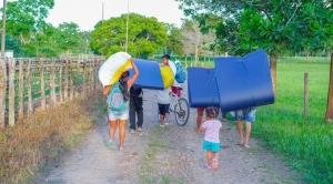 Llegaron las ayudas humanitarias para familias damnificadas por Caño Seco y el río Tocaría en Yopal