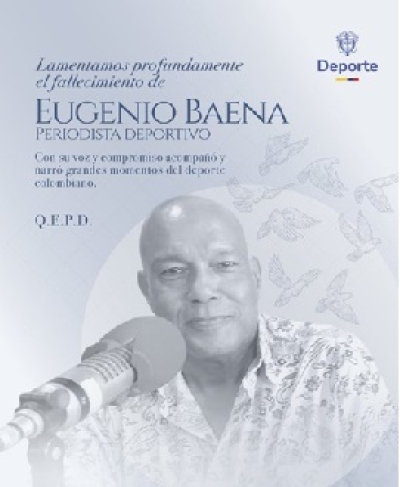 Luto en el periodismo deportivo: Falleció Eugenio Baena, ícono de la radio en Colombia