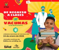 Yopal se sumará a la jornada nacional de vacunación programada para mañana 24 de enero