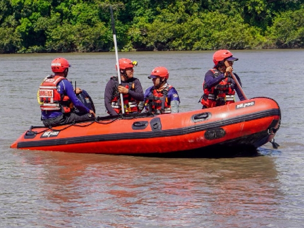 Continúa la búsqueda de la persona desaparecida en el Río Upía