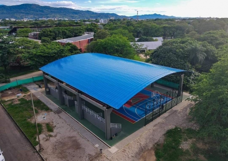 Gobernación de Casanare entregó Polideportivo a Unitrópico