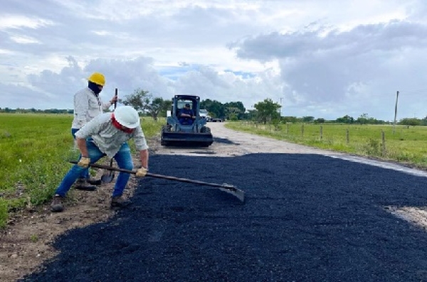 Finalizan obras críticas en puntos críticos de la vía a Punto Nuevo